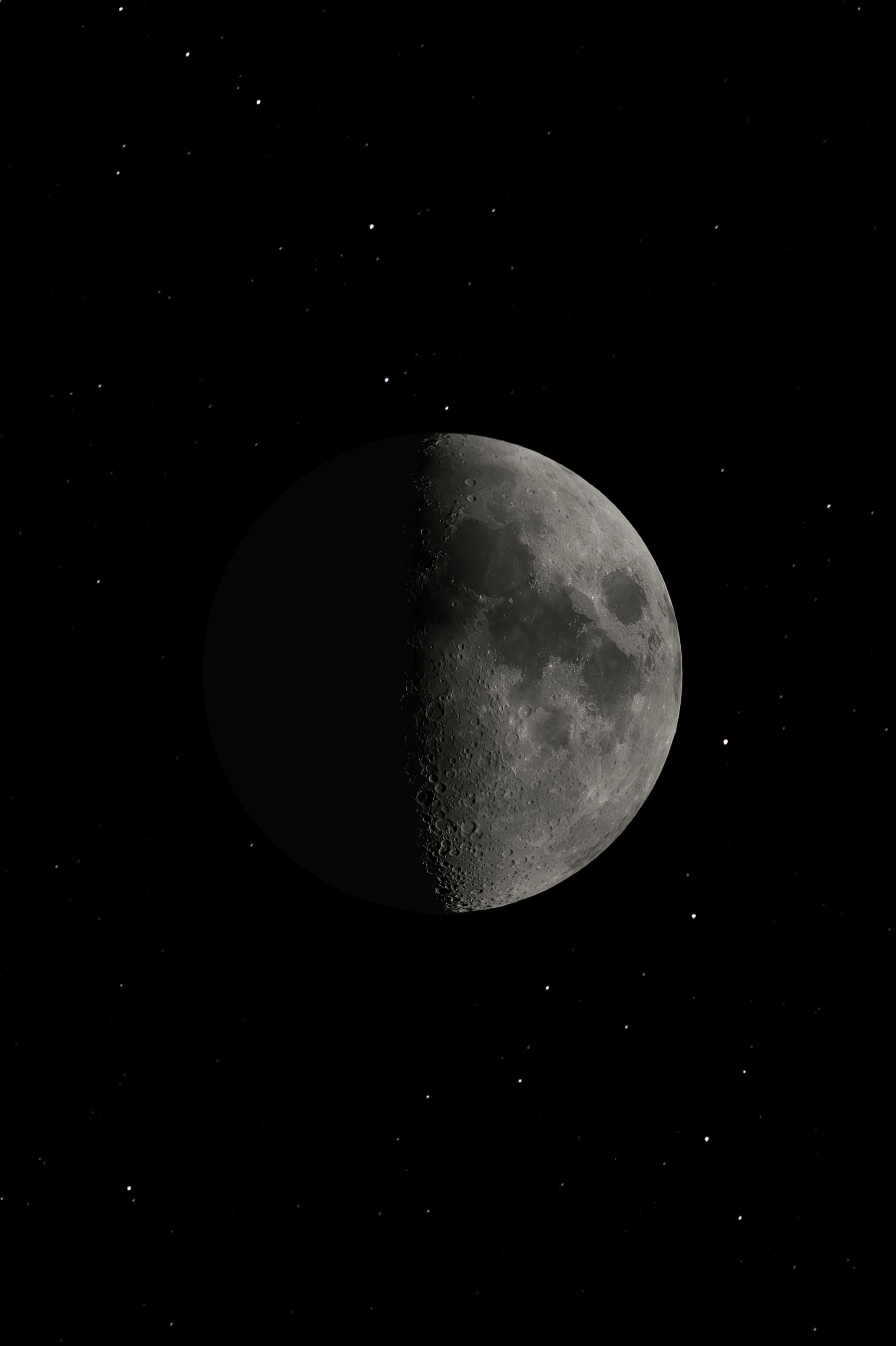 Lune et Étoiles
